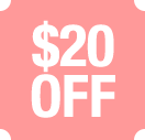 $20 OFF