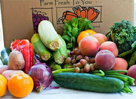 Box fom farm fresh to you