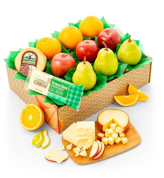 Fruit and Cheese Basket