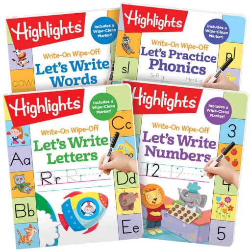 Highlights Write on Wipe off Lets Write Collection