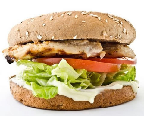 Postmates burger