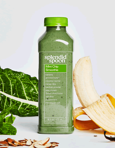 Splendid Spoon Mint Chip smoothie