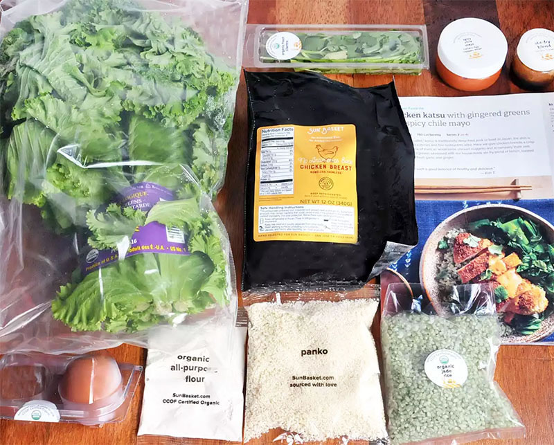 Sun Basket Ingredients