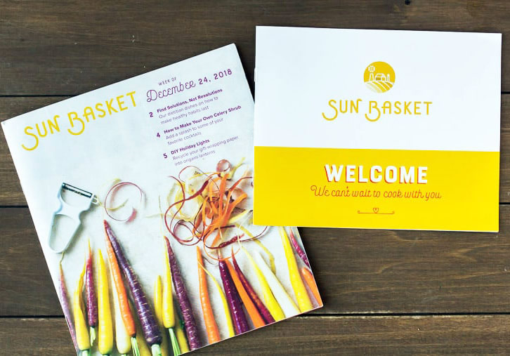 Sun basket Recipe Booklet