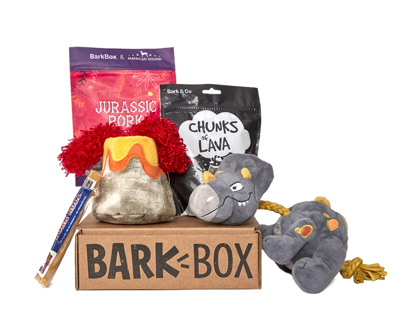 Barkbox monthly dog toys