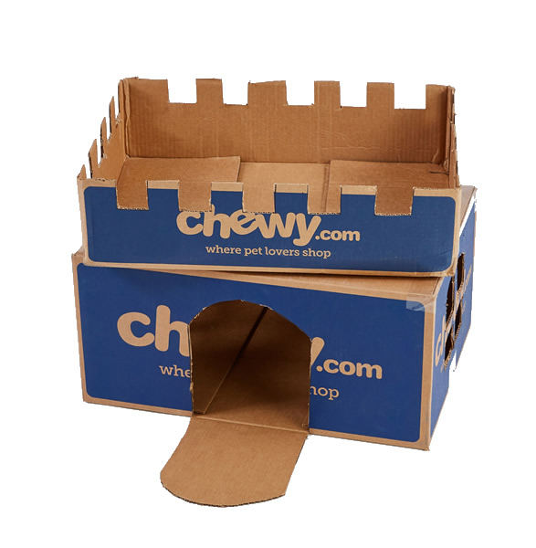 Chewy Pet Store box for Cat