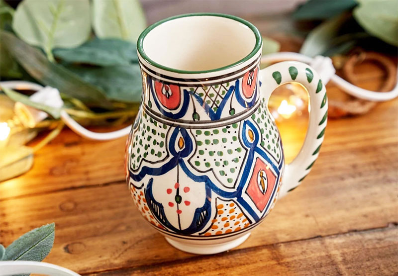 GlobeIn Hand-Painted Rania Mug