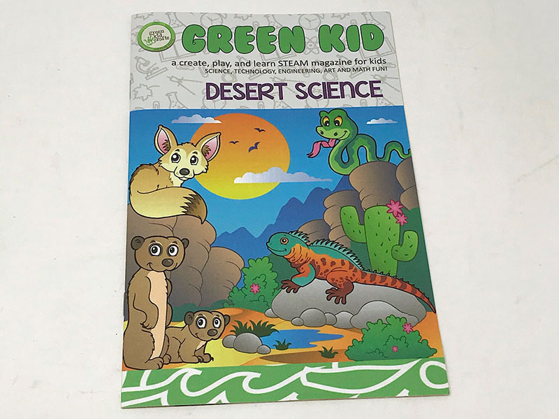 Green Kid Crafts Booklet