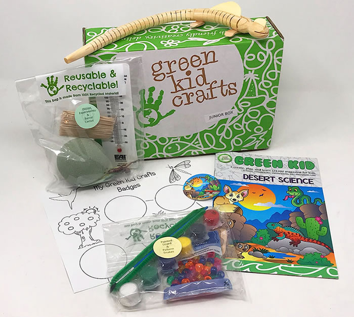 Green Kid Crafts Junior Box