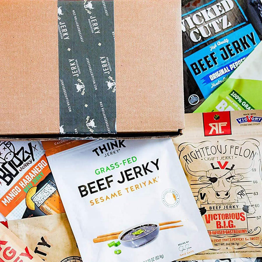 Jerky Subscription Beef Jerky of The Month Club 2 Bags