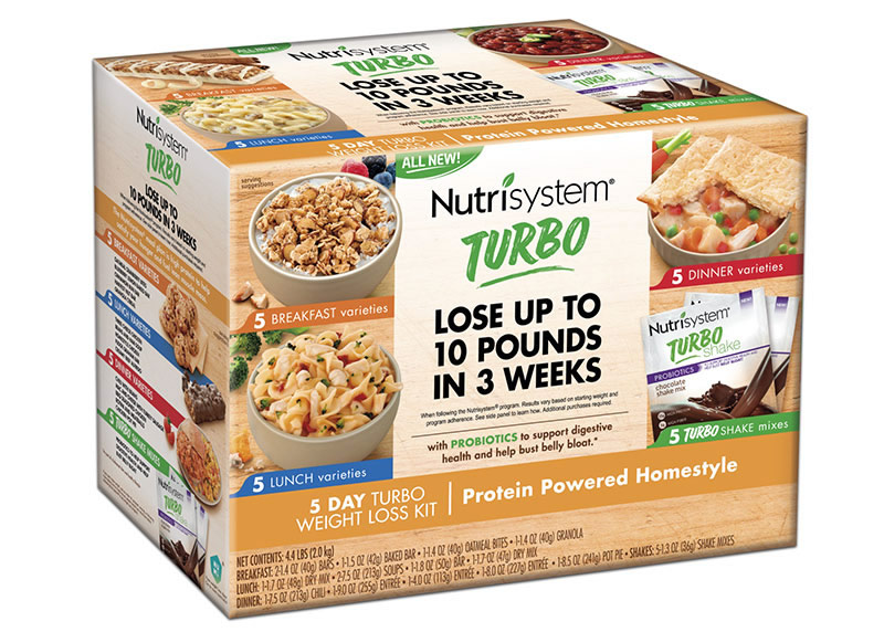 Nutrisystem Turbo Homestyle 5-Day Weight Loss Kit