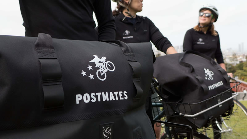 Postmates couriers