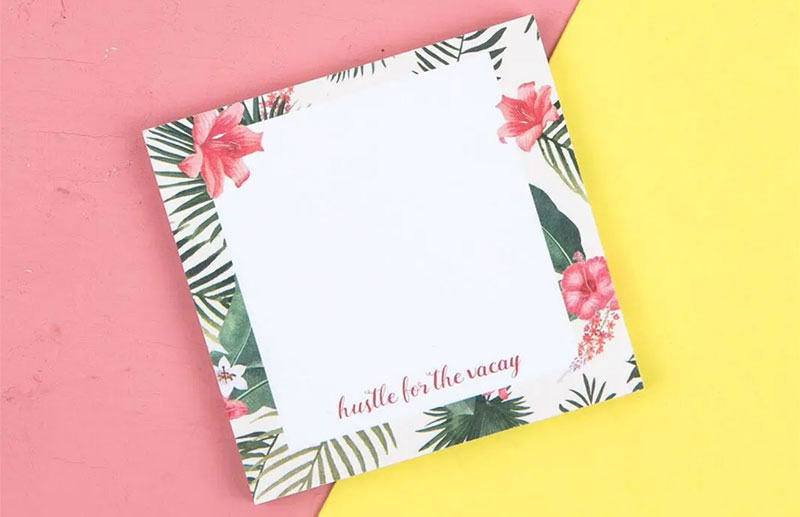 Smartass & Sass Hustle For The Vacay Sticky Notes
