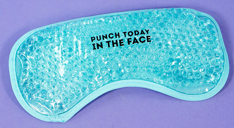 Smartass & Sass Punch Today In The Face Hot & Cold Eye Mask