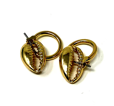 Your Bijoux Box Cowrie Shell Earrings